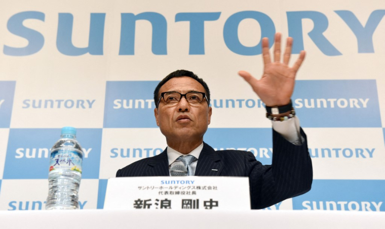 Takeshi Niinami à Tokyo, au Japon, le 15 février 2016. ( AFP / TORU YAMANAKA )