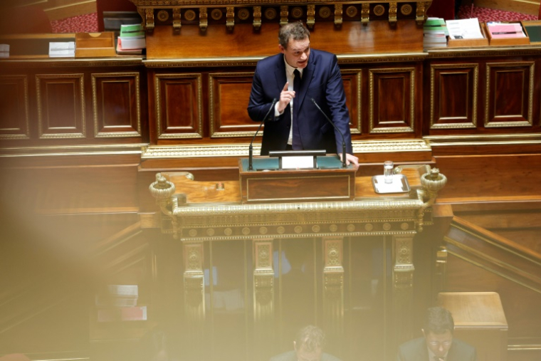 La mesure avait été adoptée au Sénat dès novembre à l'initiative du sénateur Horizons Pierre-Jean Verzelen. ( AFP / Geoffroy VAN DER HASSELT )