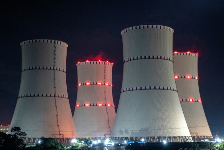 La centrale de Rooppur le 24 septembre 2026, au Bangladesh ( AFP / Salahuddin Ahmed )
