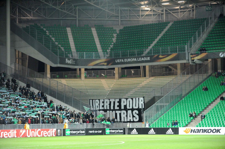 Les supporters marseillais interdits de déplacement à Geoffroy-Guichard