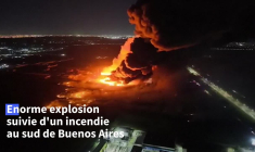 Argentine : explosion et incendie dans une zone industrielle près de Buenos Aires