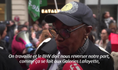 Inquiets pour leur avenir, des salariés du BHV mobilisés contre l'arrivée de Shein