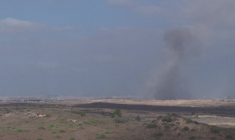Gaza: un large nuage de fumée s'échappe lors des opérations israéliennes