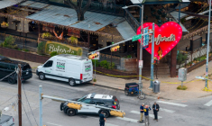 Vue aérienne du bar Buford's, à Austin, au Texas, le 1er mars 2026 ( GETTY IMAGES NORTH AMERICA / Brandon Bell )