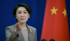 Mao Ning à Pékin, en Chine, le 15 janvier 2024. ( AFP / PEDRO PARDO )