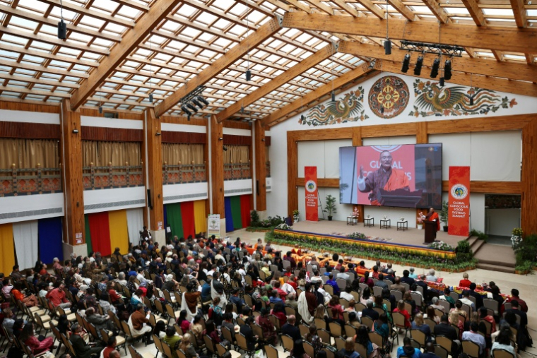 Des participants au Conscious Food Systems Summit, le 1er septembre 2026 à Paro, au Bhoutan ( AFP / Niharika KULKARNI )