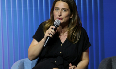 Marine Tondelier le 23 juin 2026 à Paris ( AFP / MEHDI FEDOUACH )