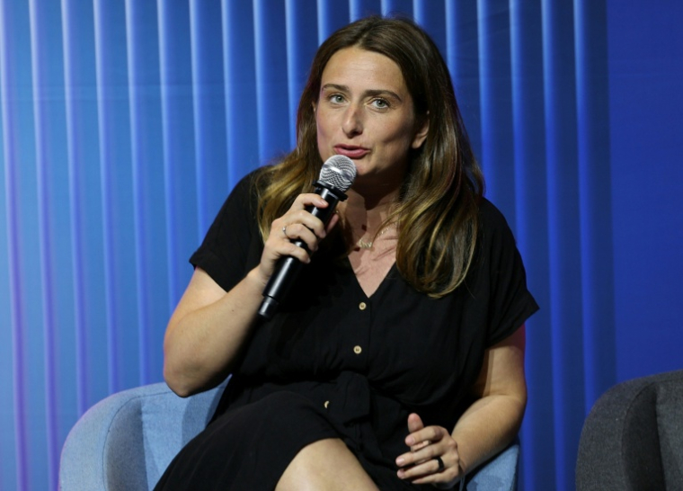 Marine Tondelier le 23 juin 2026 à Paris ( AFP / MEHDI FEDOUACH )