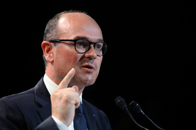 Sébastien Martin à Sausheim, le 2 juin 2026. ( AFP / SEBASTIEN BOZON )