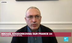 Pour l'opposant russe Mikhaïl Khodorkovski, "l'invasion de l'Ukraine est un suicide pour Poutine"