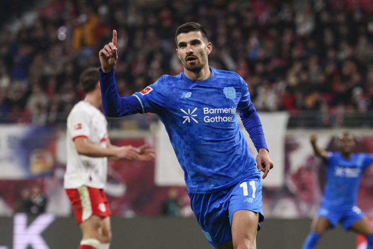 Leverkusen pique sa place sur le podium à Leipzig