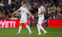 Sans briller, le Real reste en course pour le titre en dominant Getafe