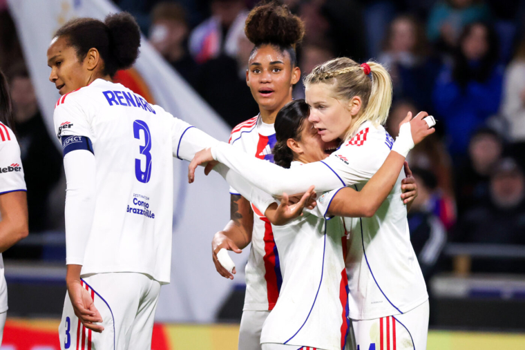 L'OL Lyonnes et Ada Hegerberg en patronnes contre Wolfsburg
