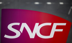 Le logo de la SNCF  ( AFP / Sameer Al-DOUMY )