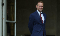 Marc Ferracci à Paris le 27 septembre 2024. ( AFP / THOMAS SAMSON )