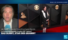 Grammy Awards : Bad Bunny remporte l'album de l'année, appelle à mettre "dehors l'ICE"