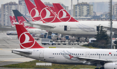 Turkish Airlines se développe notamment vers l'Afrique et l'Asie (illustration) ( AFP / OZAN KOSE )