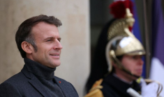 Le président français Emmanuel Macron