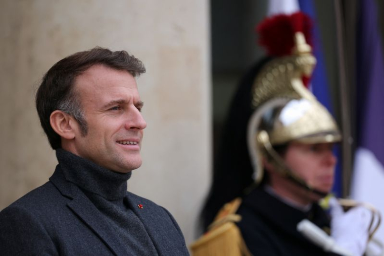 Le président français Emmanuel Macron