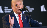 Donald Trump le 13 août au Kennedy center de Washington ( AFP / Mandel NGAN )