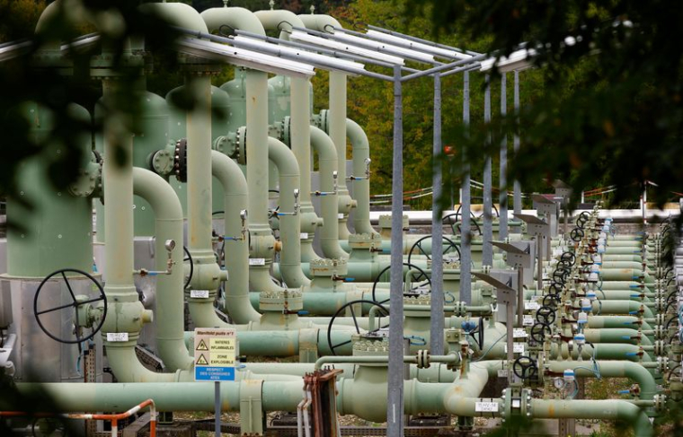 Site de stockage de gaz naturel Storengy à Saint-Illiers-la-Ville