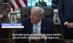 Trump déclare qu'il n'aurait "aucun problème" avec des frappes américaines au Mexique