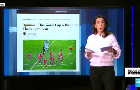 Mondial de foot au Qatar: "Le blanchiment par le sport, ça marche"
