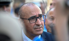 Le ministre de l'Intérieur, Laurent Nuñez, lors d'un déplacement à Nice, le 28 mai 2026 ( AFP / Frederic Dides )