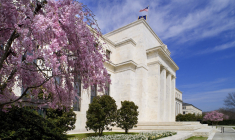 Le bâtiment de la Réserve fédérale, à Washington. (Crédits: Federal Reserve)