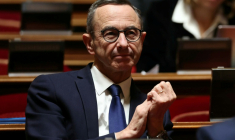 Le président des Républicains, Bruno Retailleau, le 27 novembre 2025 à Paris  ( AFP / Thomas SAMSON )