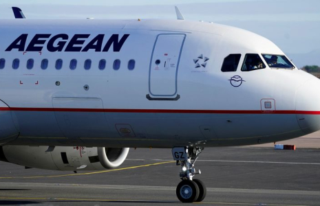 LE TRAFIC PASSAGERS D'AEGEAN AIRLINES BONDIT DE 70% EN JUILLET-AOÛT