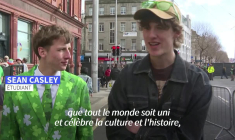 Les Irlandais célèbrent la Saint-Patrick avec un défilé haut en couleur à Dublin