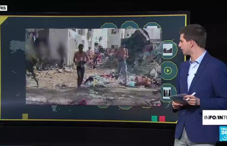 Gaza : l’armée israélienne accusée d’avoir tué des civils devant un hôpital. Attention à ces images