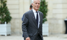 Patrick Martin, président de l'association patronale française mouvement des entreprises de France (MEDEF) à l'hôtel Matignon (Paris), le 24 septembre 2024. ( AFP / THOMAS SAMSON )
