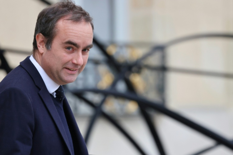 Le Premier ministre Sébastien Lecornu à Paris le 5 janvier 2026 ( AFP / Ludovic MARIN )