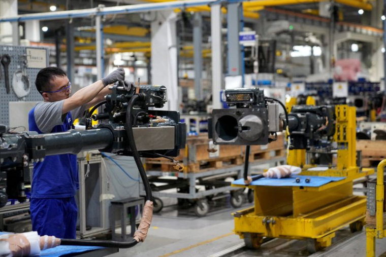Visite des médias organisée par le gouvernement à Voith à Shanghai