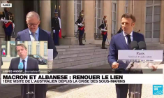 Emmanuel Macron reçoit le Premier ministre australien