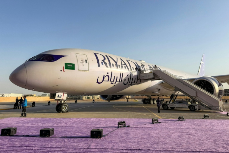 L'Arabie saoudite a lancé Riyadh Air, sa nouvelle compagnie nationale destinée à concurrencer les géants du Golfe ( AFP / Sofiane ALSAAR )