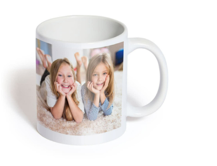 Mug personnalisé - Crédit photo : www.photobox.com