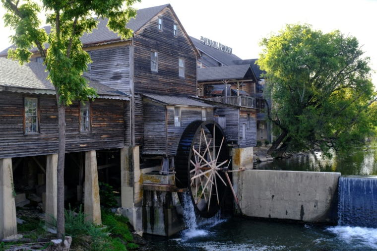Le Vieux Moulin à Pigeon Forge, dans le Tennessee (sud), le 27 août 2026 ( AFP / Michael Mathes )