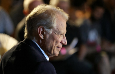 L'ancien Premier ministre Dominique de Villepin le 4 juillet 2026 à La Charité-sur-Loire, dans la Nièvre ( AFP / Alain JOCARD )