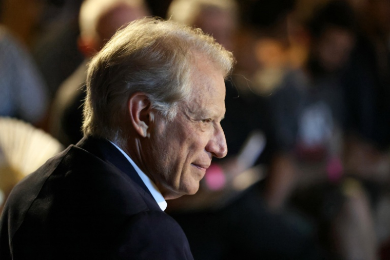 L'ancien Premier ministre Dominique de Villepin le 4 juillet 2026 à La Charité-sur-Loire, dans la Nièvre ( AFP / Alain JOCARD )