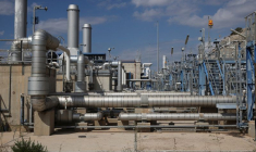 Une installation d'un terminal LNG