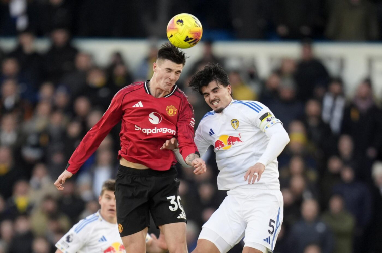 Manchester United et Leeds se répondent en trois minutes