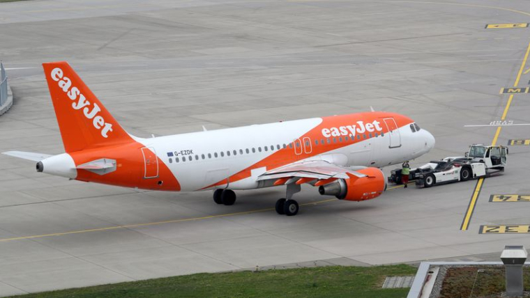 Un Airbus A319-112 de la compagnie aérienne Easy Jet