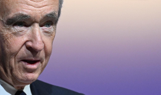 Bernard Arnault, le 26 janvier 2023, à Paris ( AFP / Stefano RELLANDINI )