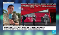 Covid-19 : à Melbourne, 5 millions d'habitants reconfinés après la détection d'un cluster
