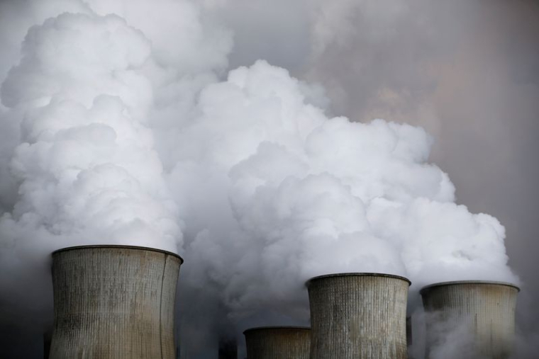 Tours de refroidissement de la centrale électrique au charbon de RWE à Niederaussem