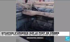 L'Ukraine frappe le stratégique pont de Crimée, deux morts selon Moscou