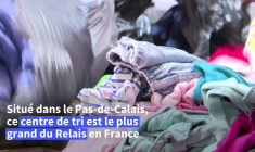Le plus grand centre de tri du Relais de France croule sous les vêtements